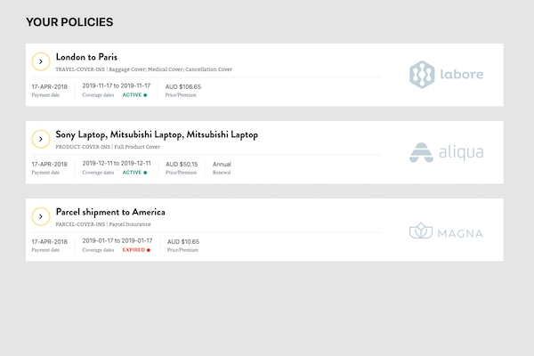 React Wishlist