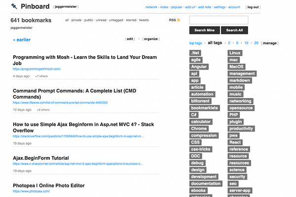 Modern Pinboard